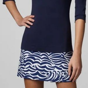 Lilly Pulitzer Bright Navy Maida skirt size 12